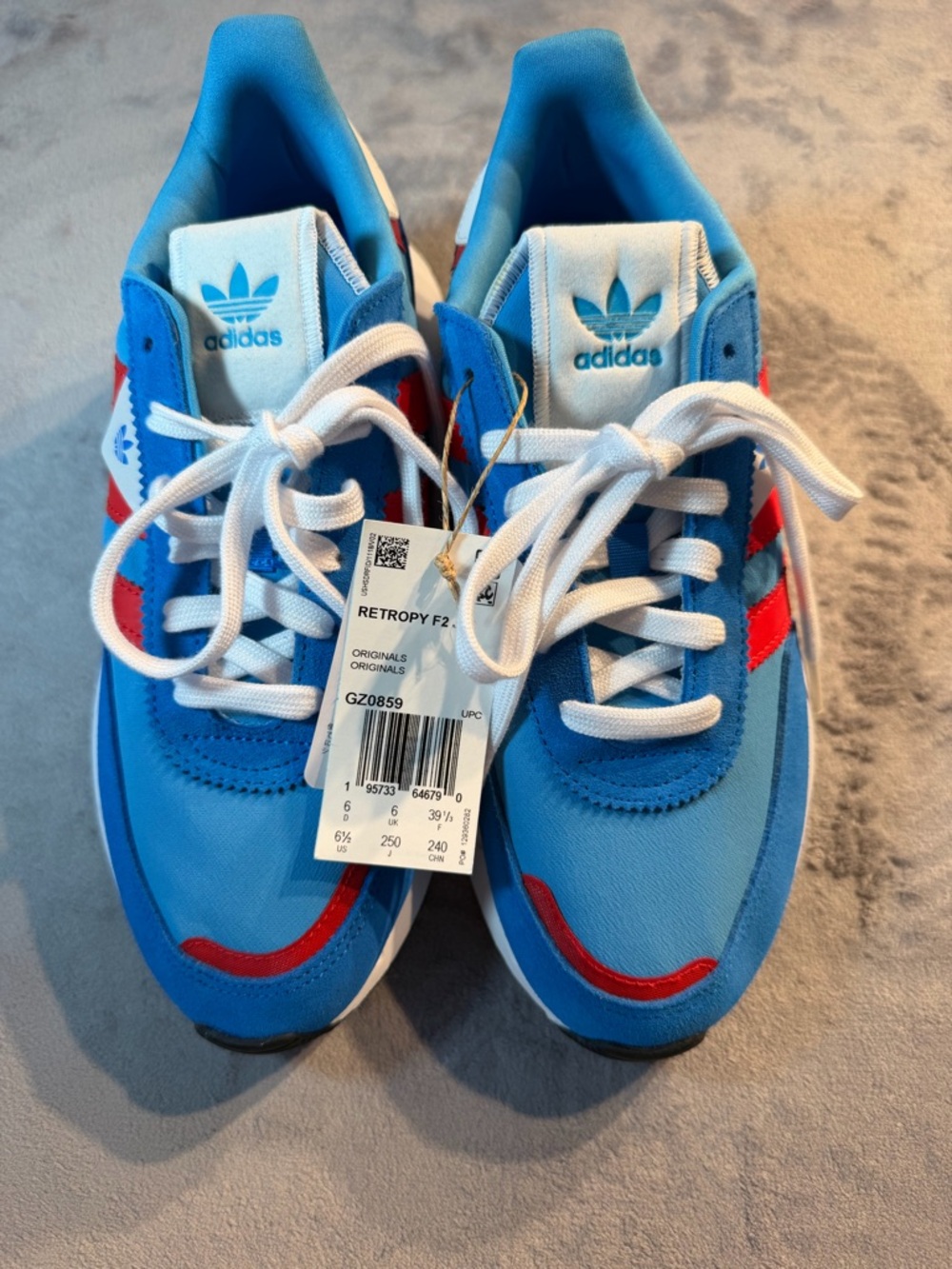 Adidas Retropy F2J Sneakers Unisex NWOB